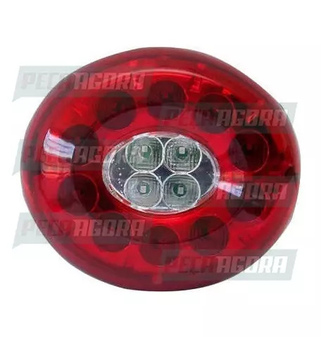 LANTERNA TRASEIRA CARRETA RANDON 2015 AVULSO 24V PISCA 10 LEDS L3043 IVA (446074