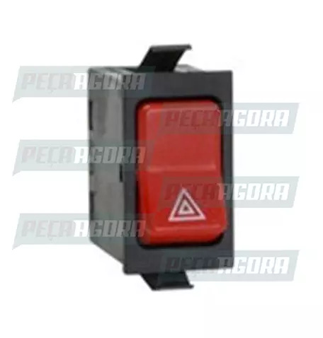 INTERRUPTOR EMERGENCIA 12V FORD CARGO CAMINHAO/ONIBUS 2006... DIRETEC (4C4513A35