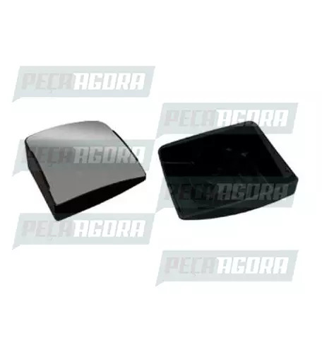 VIDRO ESPELHO VOLKSWAGEN CONSTEL 2012... EURO 5 ESQUERDO FABBOF MENOR SEM DESEM 