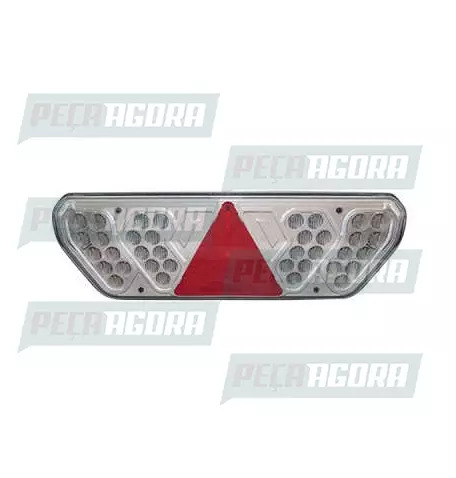 LANTERNA TRASEIRA LED CARRETA IMPLEMENTO/GUERRA 2012 24V CR DIR (444399)