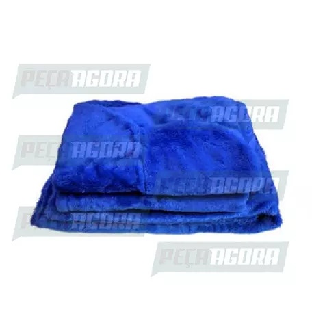 CAPA PELUCIA CHINIL BANCO S/LOGO VOLVO FH CARONA ATE 2009 GAUCHA AZUL (447075)