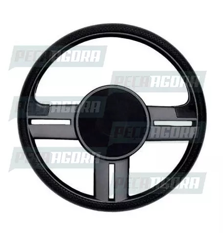 VOLANTE 380MM ACTION SPORT SEM CUBO UNIVERSAL GRAFITE (444611)