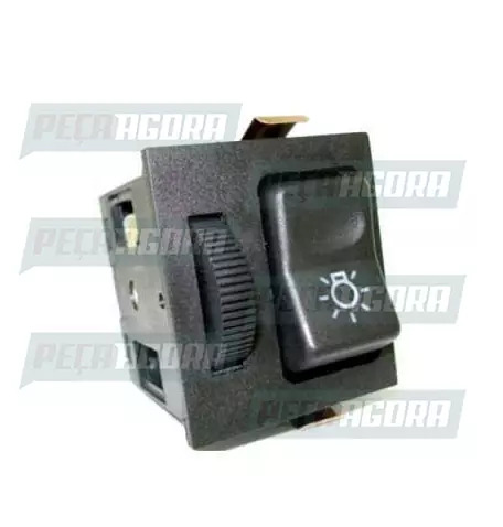 INTERRUPTOR DE LUZES COM REOSTATO 24V MB CAMINHAO/ONIBUS 97 ... UNIVEL (A6955457