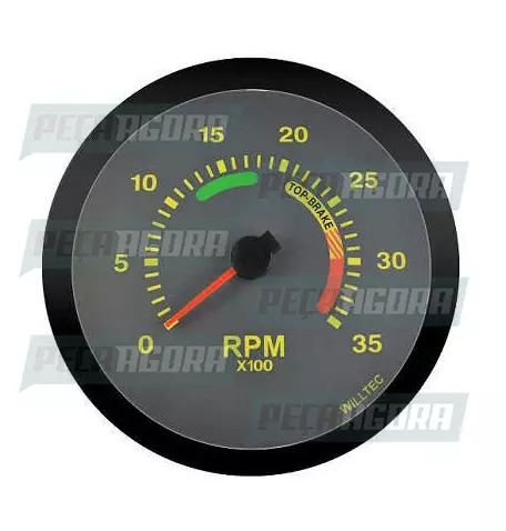 RELOGIO MERCEDES BENZ DIVERSOS CONTAGIRO BIVOLT 0-3500RPM POLLAK (455871)