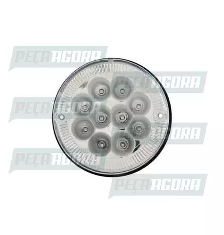 LANTERNA TRASEIRA FACCHINI COM 10 LEDS 1 POLO CR. PRADOLUX PL0762 (441959)