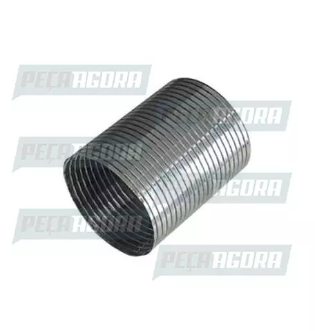 TUBO FLEXIVEL ESCAPAMENTO 5''X172,50MM INOX VOLVO FH SEM ABRACADEIRA (20442244,)