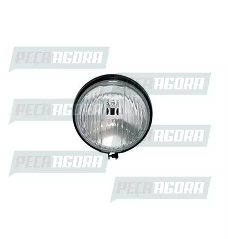 FAROL MILHA REDONDO VIDRO RAIADO BRANCO NINO (454440)