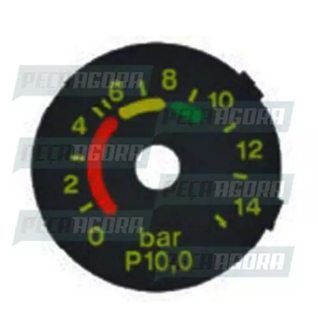 MOSTRADOR 14BAR MANOMETRO POLLAK -RR (445082)
