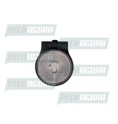 LANTERNA LATERAL CARRETA 2000 LED COM SUPORTE COM FIOS BIVOLT CR 65MM (458666)