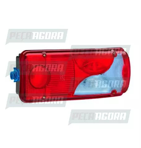 LANTERNA TRASEIRA VOLKSWAGEN 28.440/29.440/33.440 COM VIGIA DIREITO BOTINHA AZUL