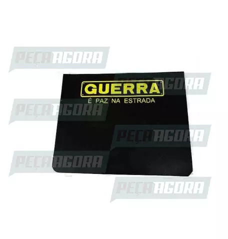 PARABARRO ORIGINAL GUERRA AMARELO ''E PAZ NA ESTRADA'' 690X530MM BORRACHA  (4526