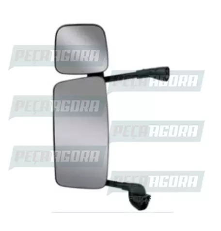 ESPELHO PARA SCANIA S5 ESQUERDO COM BRACO COM DESEMBACADOR COM AUXILIAR FABBOF (