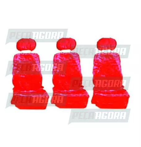 CAPA PELUCIA CHINIL BANCO S/LOGO FORD CARGO 11/12 MOTORISTA/CARONA 03 BANCOS GAU