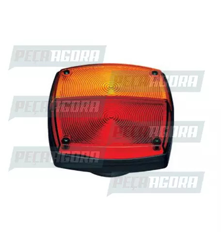 LANTERNA TRASEIRA RANDON QUADRADA ALTA - BICOLOR 1067/1 SINALSUL (421435)