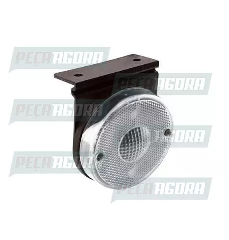 LANTERNA LATERAL CARRETA 2000 COM SUPORTE FLEXIVEL - CR PRADOLUX PL0524 (442039)