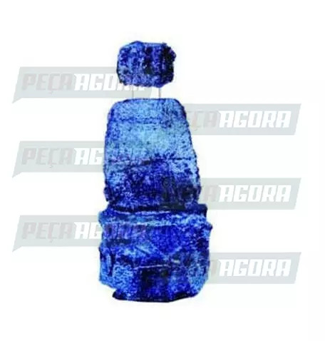 CAPA PELUCIA CHINIL BANCO S/LOGO MB ATEGO/SC112/VOLVO EDC/VW/STRALIS MOTORISTA G