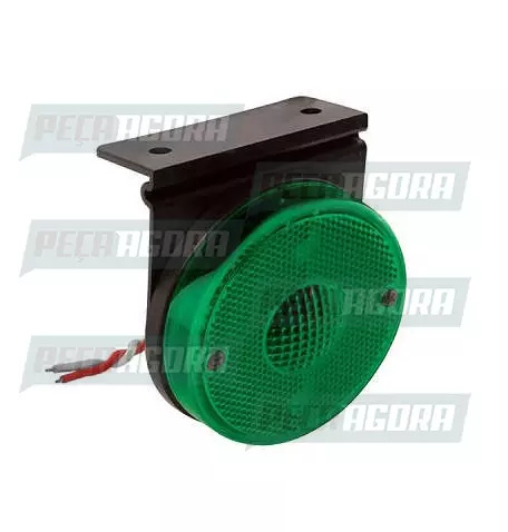 LANTERNA LATERAL RANDON 2000 LED BIVOLT COM SUPORTE SOQUETE INTERNO-VD.PRADOLUX 