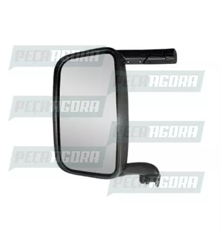 ESPELHO PARA SCANIA 124 ESQUERDO COM BRACO SEM DESEMBACADOR SEM AUXILIAR (BRACO 