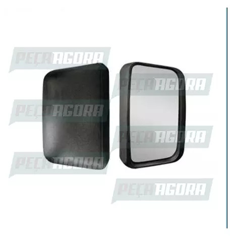 ESPELHO PARA SCANIA 124 DIREITO SEM BRACO COM DESEMBACADOR SEM AUXILIAR FABBOF (