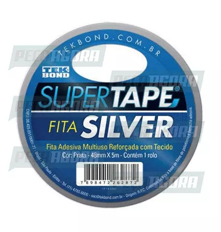 FITA SILVER PRATA 48MMX5M TEKBOND (448034)