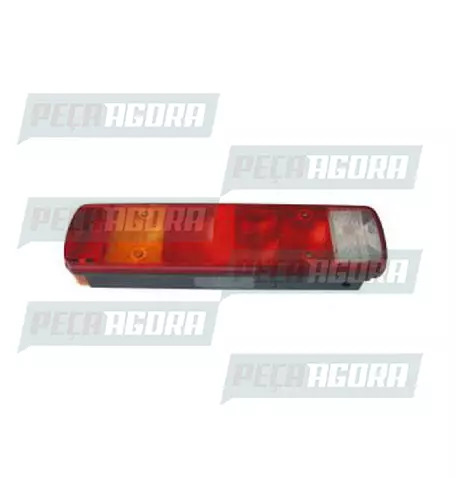 LANTERNA TRASEIRA VOLVO FH COM VIGIA COM CONECTOR ACRILICO PRADOLUX PL1702 (4225