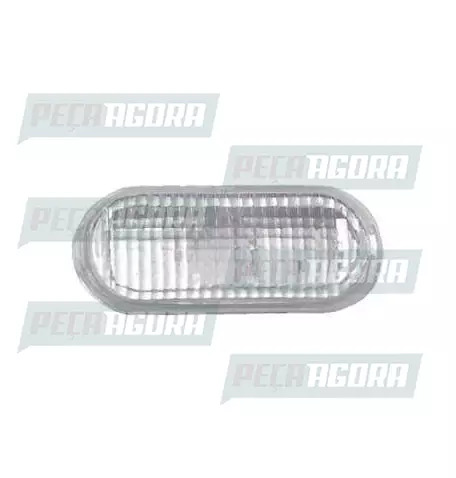 LANTERNA LATERAL VOLKSWAGEN MODELO OVAL ORIGINAL SEM SOQUETE - CR.PRADOLUX PL059