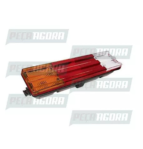 LANTERNA TRASEIRA MERCEDES BENZ CAMINHAO 88... CONECTOR 7 VIAS SEM VIGIA REFORCA