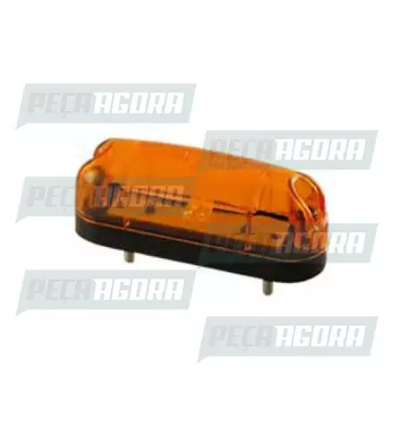 LANTERNA LATERAL PALITINHO ARREDONDADA COM LED 12/24V-AM PRADOLUX PL0480 (442931