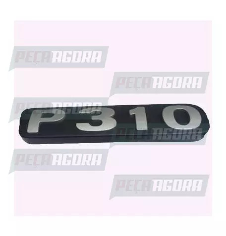 EMBLEMA PLASTICO GRADE CINZA PARA SCANIA SERIE 5 ''P310'' (448129)