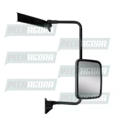 ESPELHO VOLVO VM 2006... DIREITO COM BRACO COM DESEMBACADOR SEM AUXIL.ELETRICO F