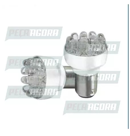 PAR LAMPADA IMPORTADA LED 1141 12V 10 LEDS BRANCA (PAR) (439938)