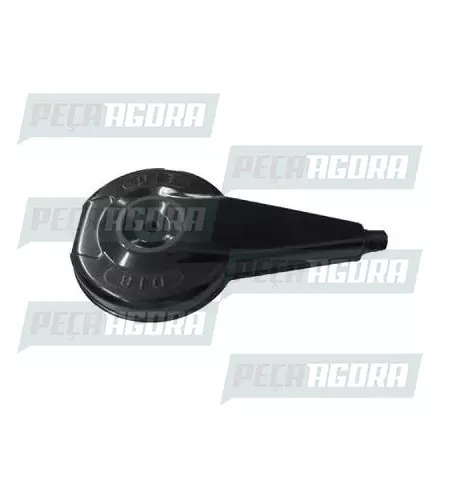 CALOTINHA PRETA PLASTICA LIGHT SEM REFLETOR RODOAR (425007)