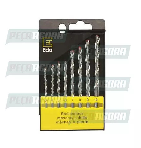 BROCA JOGO VIDEA COM 8 PECAS (440331)