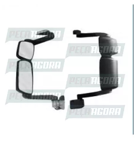 ESPELHO PARA IVECO STRALIS DIREITO COM DESEMBACADOR COMPLETO CONVEXO FABBOF (504