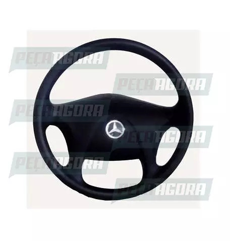 VOLANTE 450MM SPORT MERCEDES-BENZ AXOR PRETO (443479)