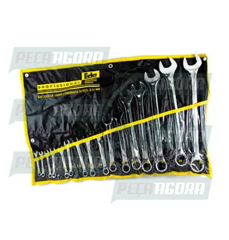CHAVE COMBINADA CV JOGO 16 PECAS (6-32MM) (440367)