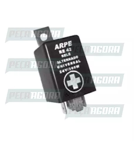 RELE PISCA ALTERNADO COM 05 TERMINAIS SEM SUPORTE UNIVERSAL 24V ARPE (459328)