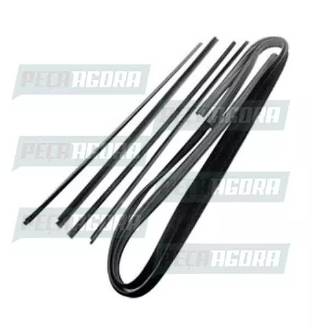 CANALETA VIDRO GM PICK-UP 85... DIANTEIRO COM PESTANA CABINE DUPLA UNIVEL (44255