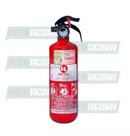 EXTINTOR VEICULAR 01KG 84MM ABC VALVULA PLASTICA RESIL (441893)