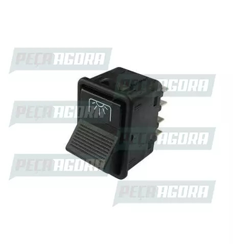 INTERRUPTOR ILUMINACAO INTERNA 24V MERCEDES BENZ CAMINHAO/ONIBUS (A3645457323)