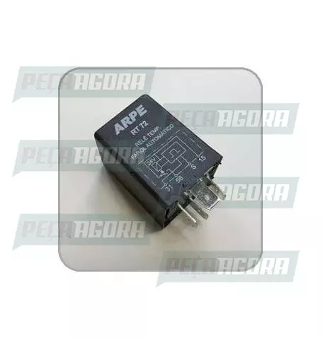 RELE FAROL ACENDIMENTO APOS PARTIDA UNIVERSAL 5 TERMINAIS  COM SUPORTE  24V ARPE