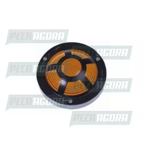 LANTERNA ESTRIBO PRETA 05 JANELAS - AM PRADOLUX PL0512 (442883)