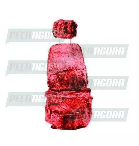 CAPA PELUCIA CHINIL BANCO C/LOGO MB ATEGO/SC112/VOLVO EDC/VW/STRALIS ATE 2015 BC