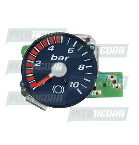 RELOGIO VOLKSWAGEN MANOMETRO MECANICO DUPLO PRESAO AR 0-10 BAR SEM CANECA (15100