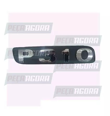 EMBLEMA PLASTICO GRADE CINZA PARA SCANIA ANTIGO ''P310'' (452283)