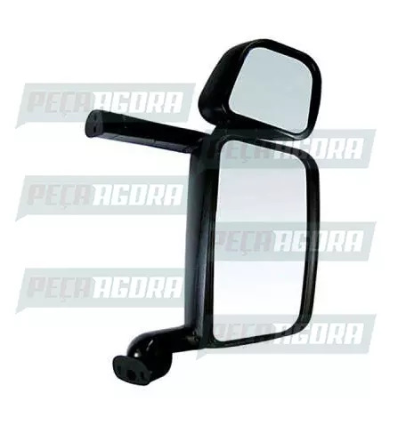 ESPELHO PARA SCANIA 124 DIREITO COM BRACO COM DESEMBACADOR COM AUXILIAR GLOBO (4