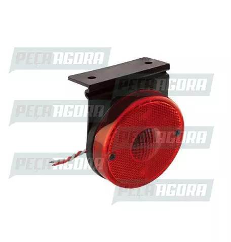 LANTERNA LATERAL RANDON 2000 LED BIVOLT COM SUPORTE SOQUETE INTERNO -VM.PRADOLUX