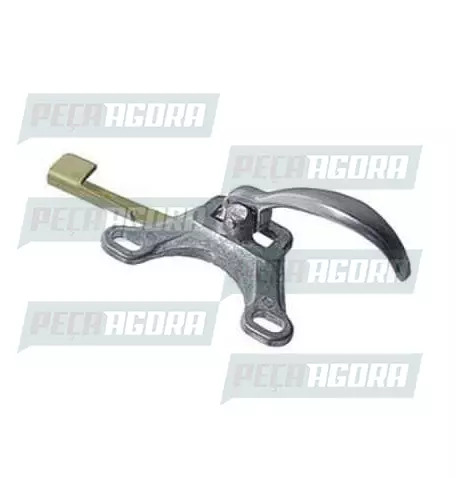 MACANETA INTERNA MERCEDES BENZ 1113 GATILHO DIREITO CROMADA - ORI (3447600161.)