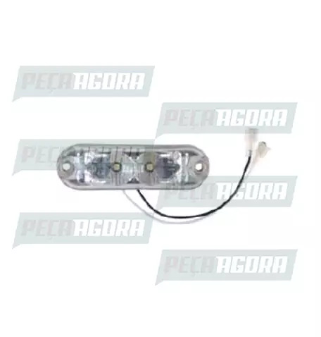 LANTERNA PLACA/DELIMITADORA COM LED COM CONECTOR CR 24V BRASLUX (443102)