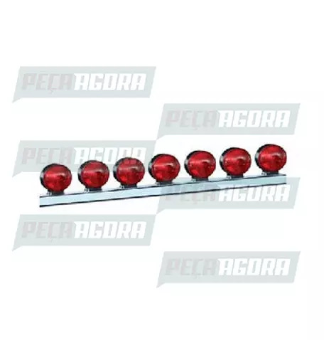 LANTERNA TRASEIRA 07 LENTES JEEP COM SUPORTE - VM AF (444153)